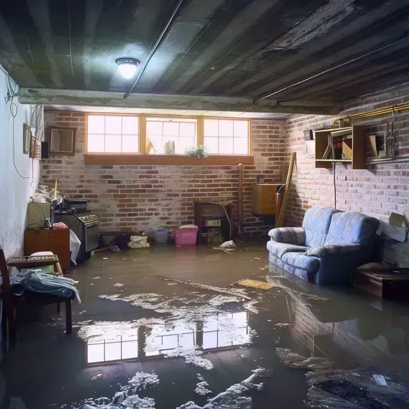 Flooded Basement Cleanup in Alderson, WV